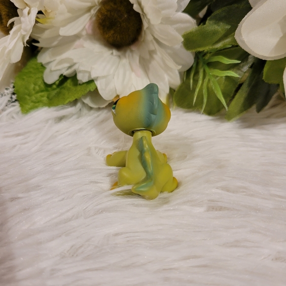 2/$10 Littlest Pet Shop Authentic LPS #254 Green Iguana Lizard Green Eyes - Picture 7 of 12
